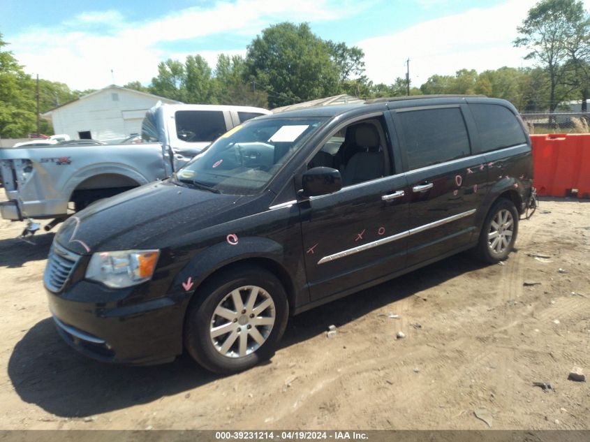 2016 Chrysler Town & Country Touring VIN: 2C4RC1BG0GR256816 Lot: 39231214