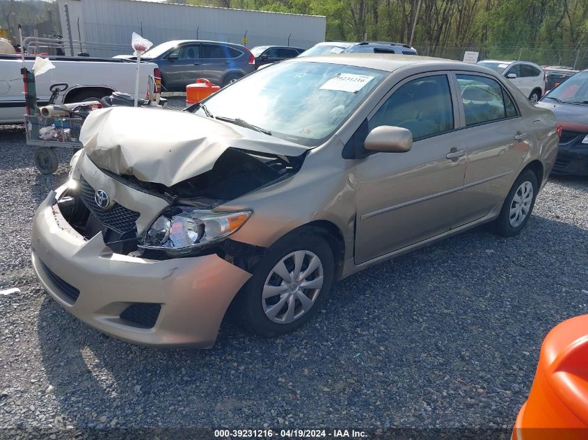 2010 Toyota Corolla Le VIN: 1NXBU4EE2AZ289560 Lot: 39253190