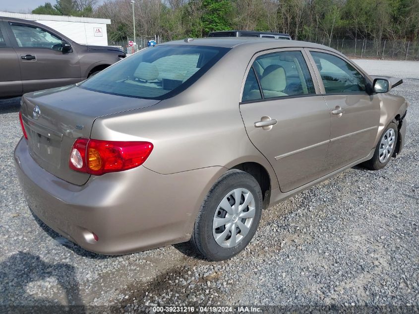 2010 Toyota Corolla Le VIN: 1NXBU4EE2AZ289560 Lot: 39253190