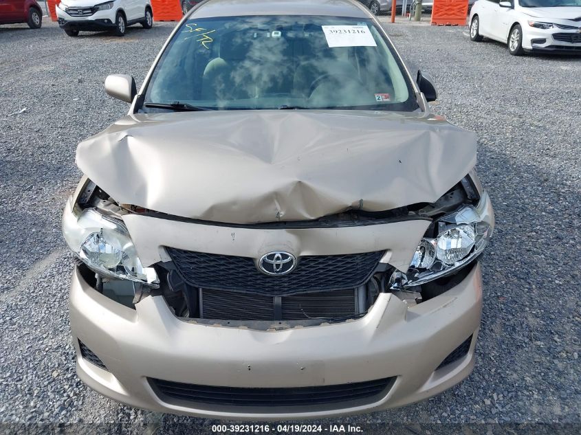 2010 Toyota Corolla Le VIN: 1NXBU4EE2AZ289560 Lot: 39231216