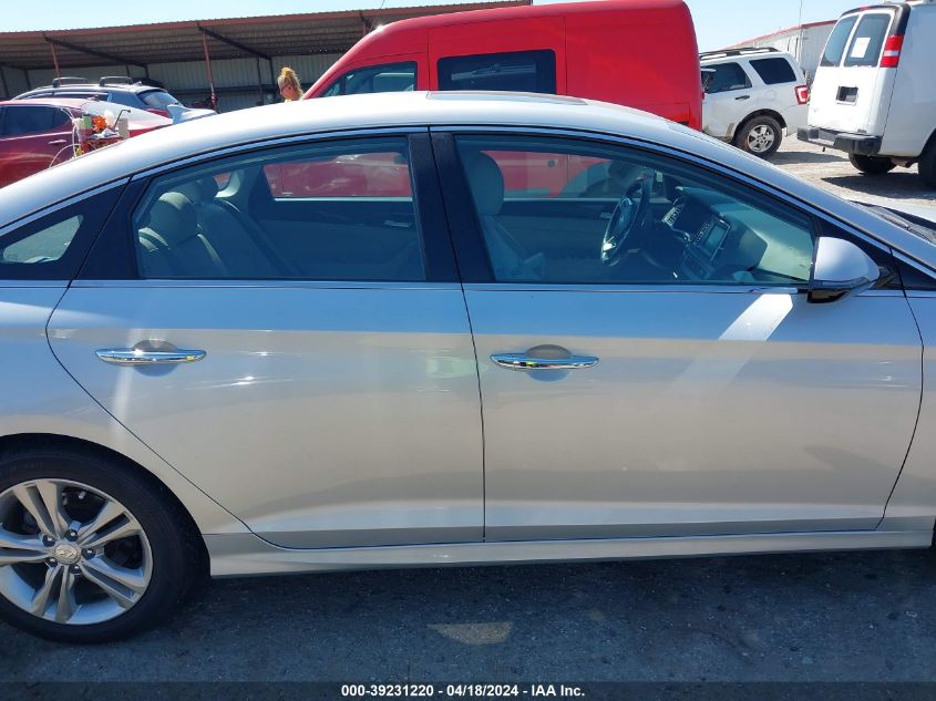 2018 Hyundai Sonata Limited VIN: 5NPE34AFXJH677391 Lot: 39231220