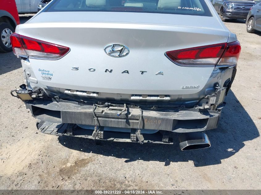 2018 Hyundai Sonata Limited VIN: 5NPE34AFXJH677391 Lot: 39231220