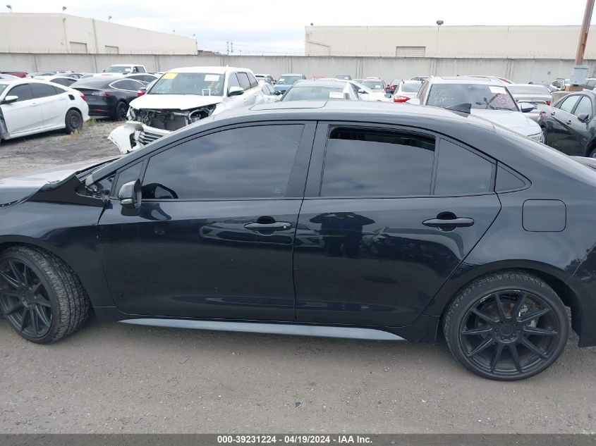 2022 Toyota Corolla Xse VIN: 5YFT4MCE5NP126335 Lot: 39254585