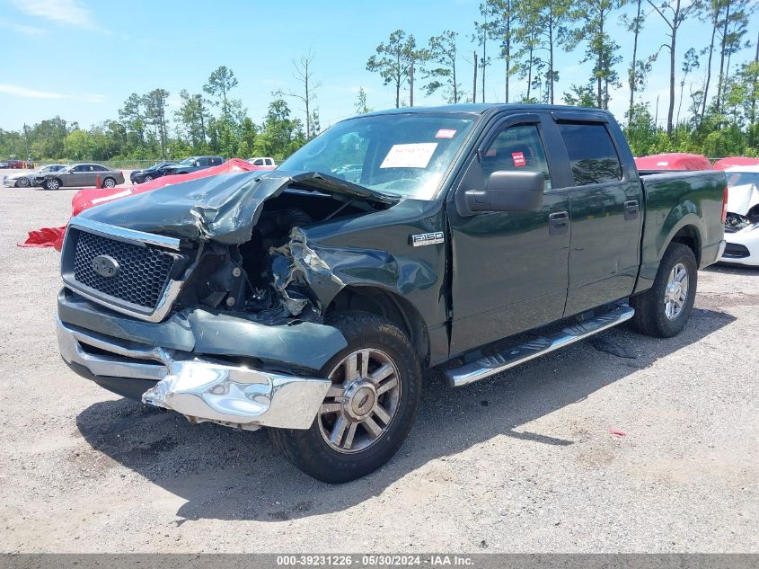 2006 Ford F-150 Lariat/Xlt VIN: 1FTPW12V26FA85988 Lot: 39231226