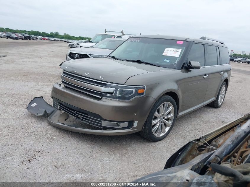 2014 Ford Flex Limited VIN: 2FMHK6DTXEBD36714 Lot: 39255781