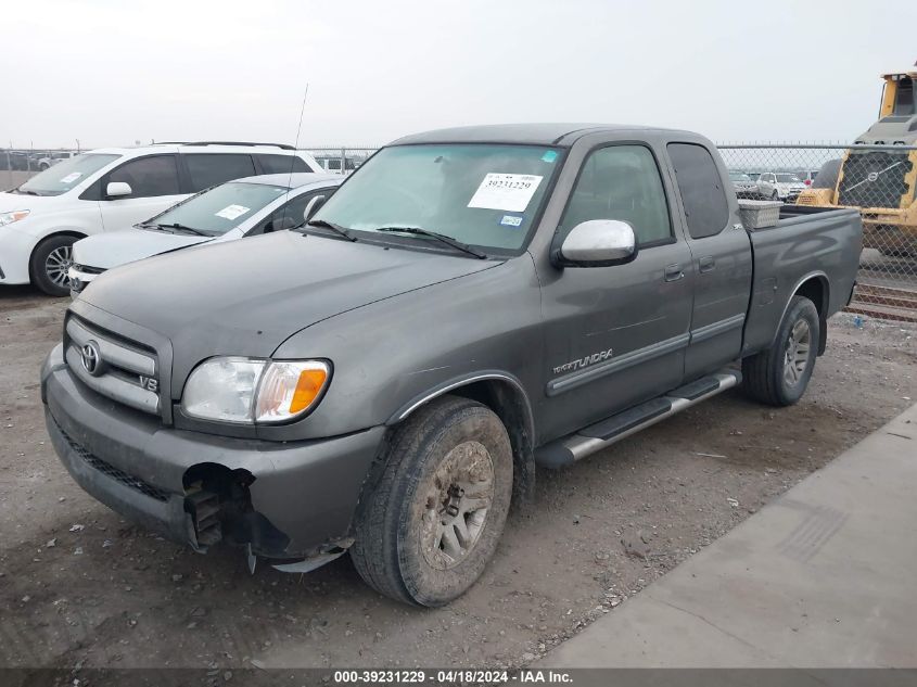 2003 Toyota Tundra Sr5 V8 VIN: 5TBRT341X3S412584 Lot: 20154957