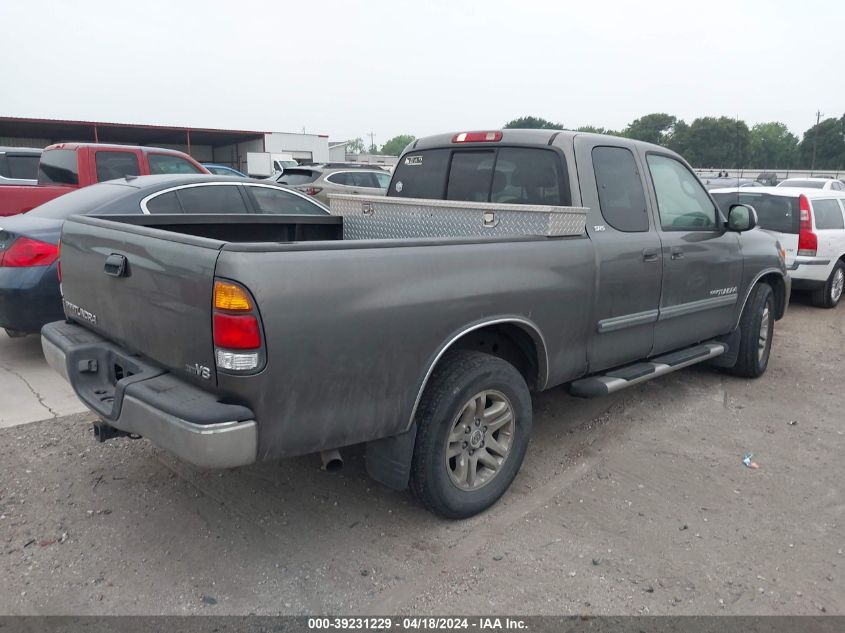 2003 Toyota Tundra Sr5 V8 VIN: 5TBRT341X3S412584 Lot: 20154957