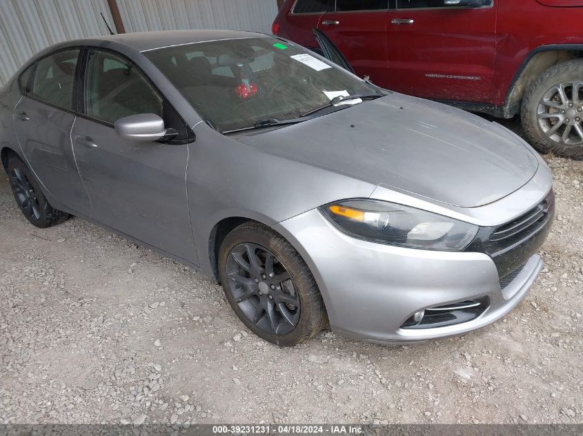 2016 Dodge Dart Sxt VIN: 1C3CDFBB7GD630348 Lot: 39231231