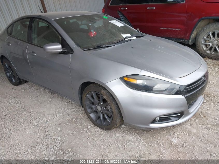 2016 Dodge Dart Sxt VIN: 1C3CDFBB7GD630348 Lot: 39257517