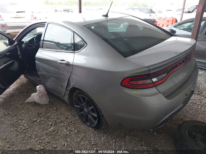 2016 Dodge Dart Sxt VIN: 1C3CDFBB7GD630348 Lot: 39231231