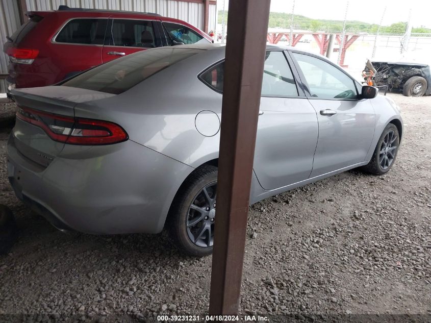 2016 Dodge Dart Sxt VIN: 1C3CDFBB7GD630348 Lot: 39231231