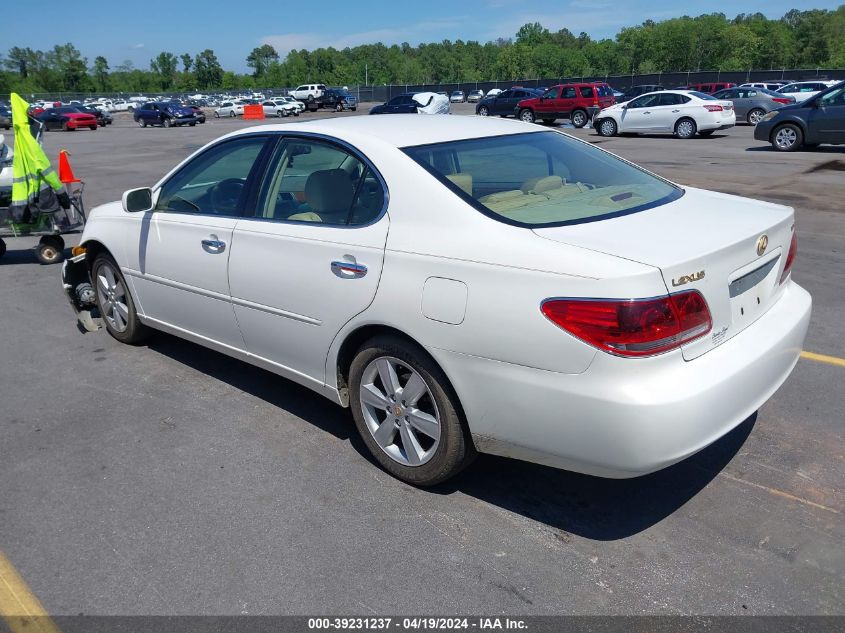2005 Lexus Es 330 VIN: JTHBA30G355139875 Lot: 39231237