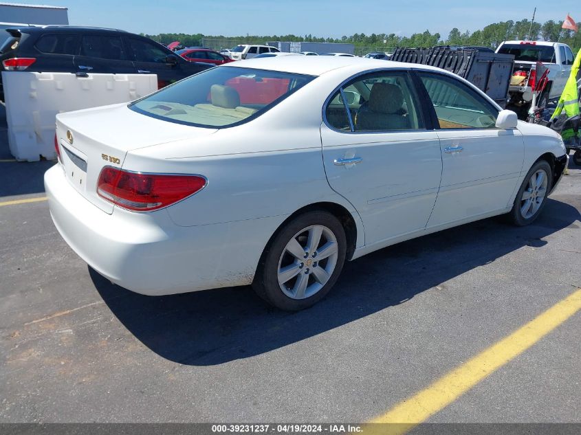 2005 Lexus Es 330 VIN: JTHBA30G355139875 Lot: 39231237