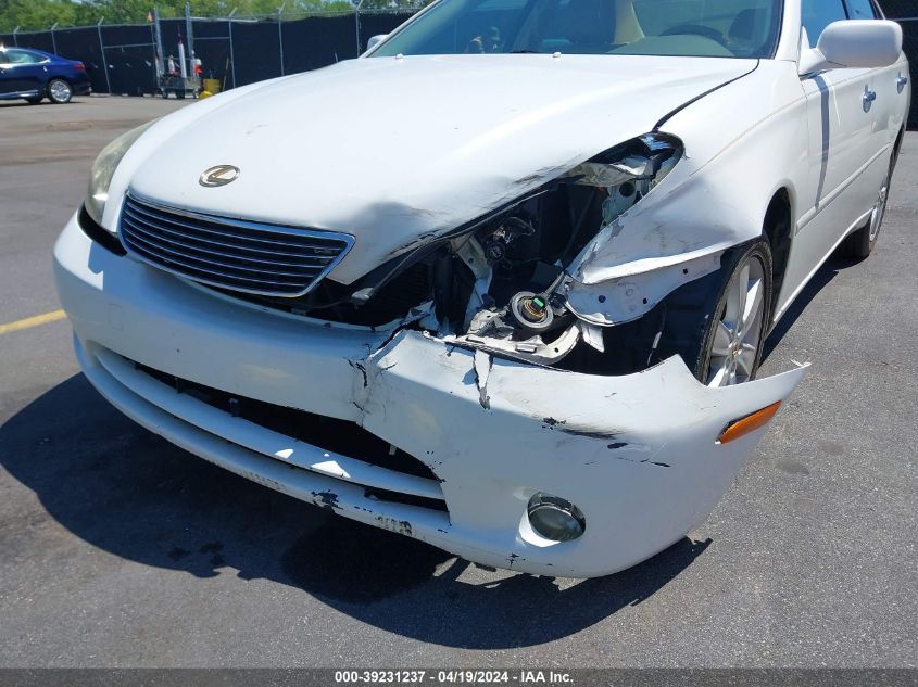 2005 Lexus Es 330 VIN: JTHBA30G355139875 Lot: 39231237