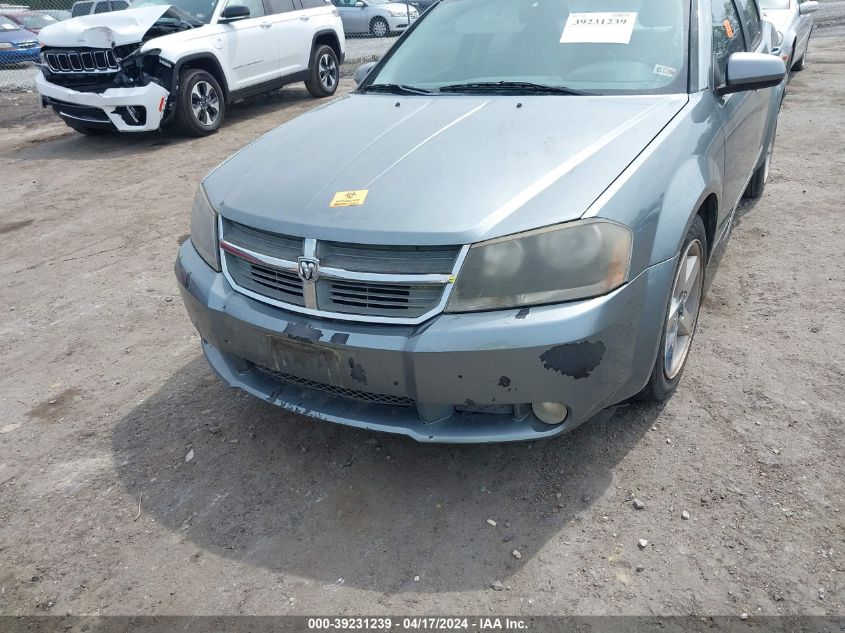 2008 Dodge Avenger R/T VIN: 1B3LC76M08N114443 Lot: 20155475