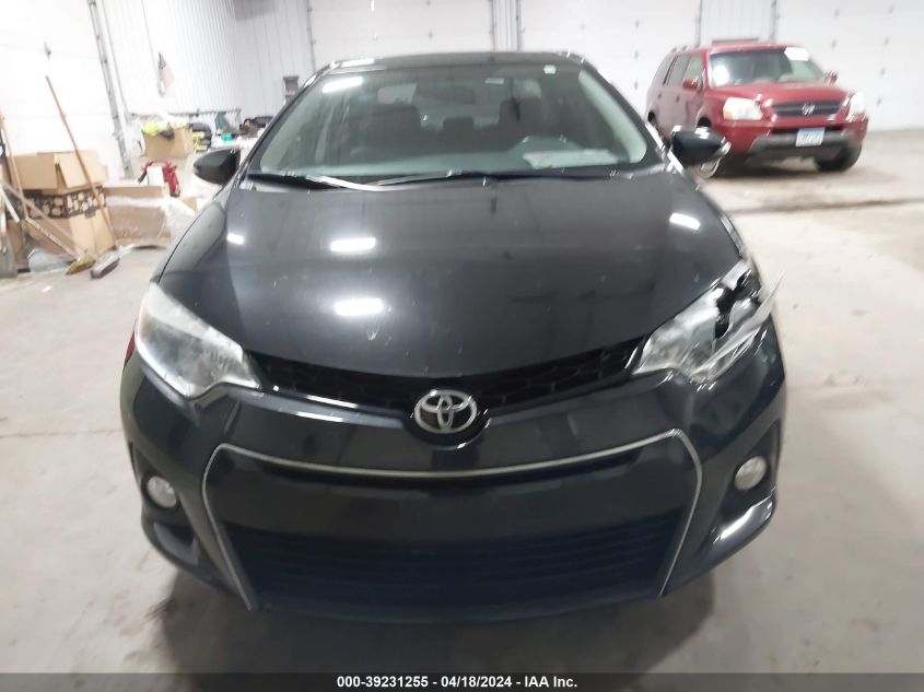 2016 Toyota Corolla S W/Special Edition Pkg VIN: 2T1BURHE1GC574401 Lot: 39231255
