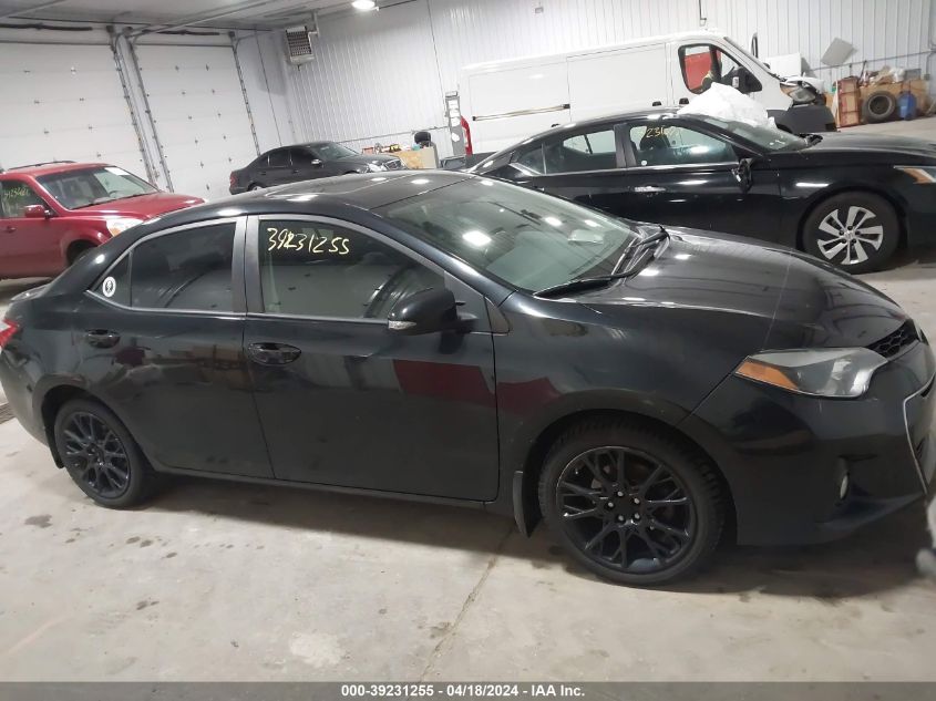 2016 Toyota Corolla S W/Special Edition Pkg VIN: 2T1BURHE1GC574401 Lot: 39231255
