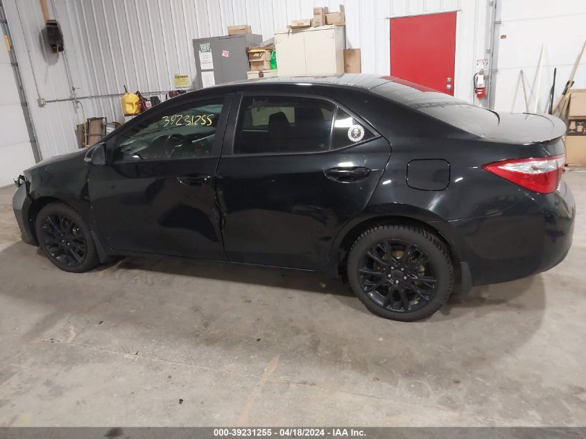 2016 Toyota Corolla S W/Special Edition Pkg VIN: 2T1BURHE1GC574401 Lot: 39231255
