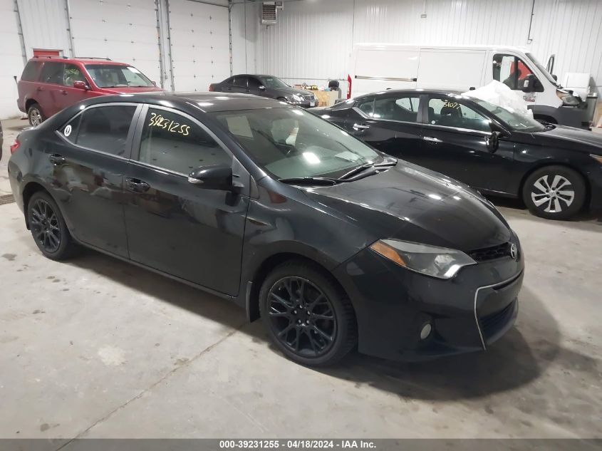 2016 Toyota Corolla S W/Special Edition Pkg VIN: 2T1BURHE1GC574401 Lot: 39231255