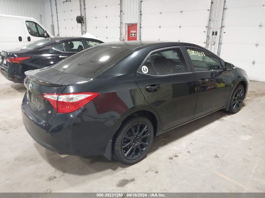 2016 Toyota Corolla S W/Special Edition Pkg VIN: 2T1BURHE1GC574401 Lot: 39231255