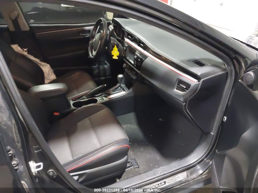 2016 Toyota Corolla S W/Special Edition Pkg VIN: 2T1BURHE1GC574401 Lot: 39231255