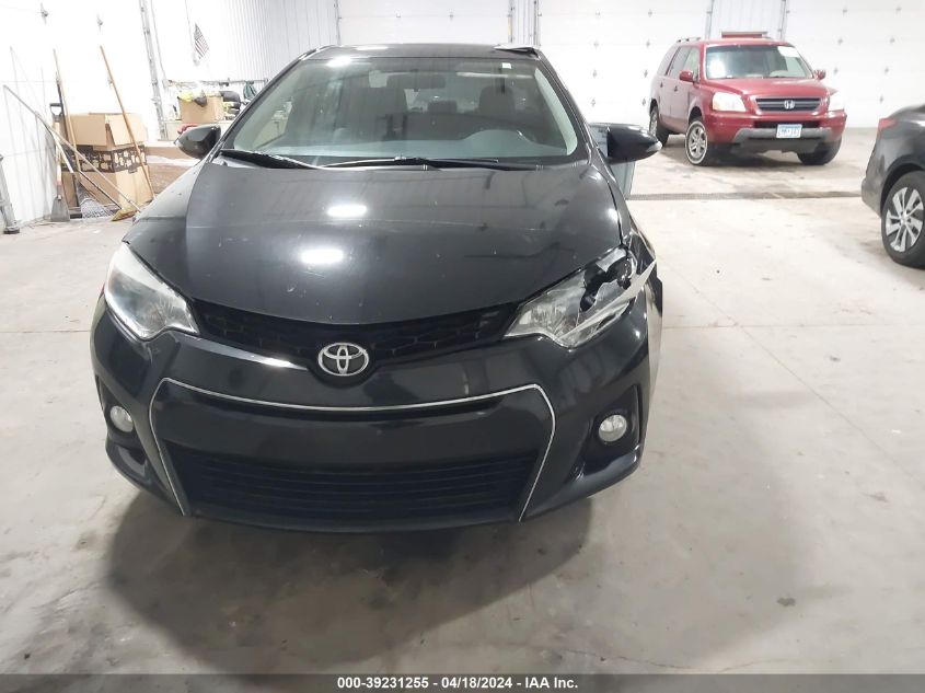 2016 Toyota Corolla S W/Special Edition Pkg VIN: 2T1BURHE1GC574401 Lot: 39231255