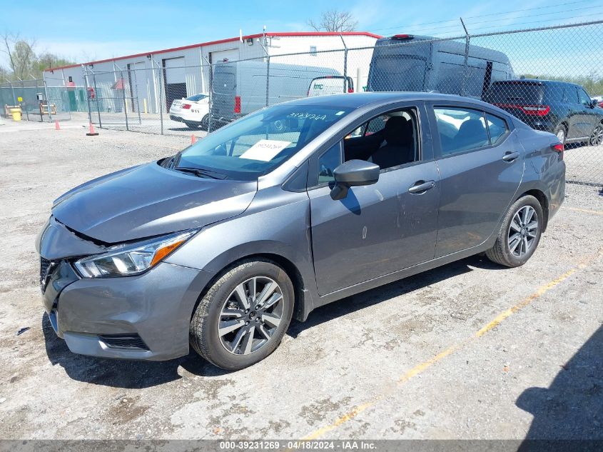 2022 Nissan Versa 1.6 Sv Xtronic Cvt VIN: 3N1CN8EVXNL868683 Lot: 39258223