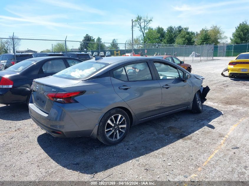 2022 Nissan Versa 1.6 Sv Xtronic Cvt VIN: 3N1CN8EVXNL868683 Lot: 39258223