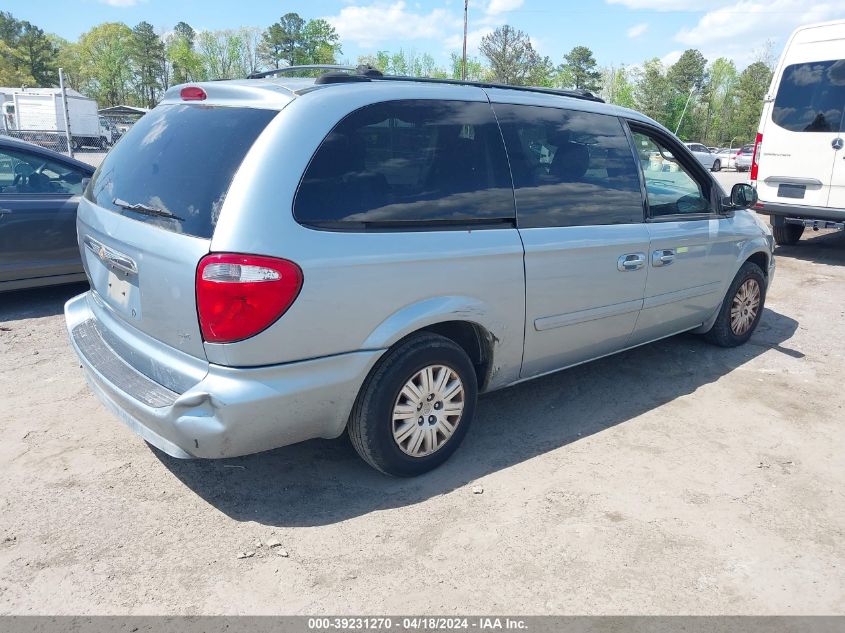 2005 Chrysler Town & Country Lx VIN: 2C4GP44R05R593947 Lot: 39231270