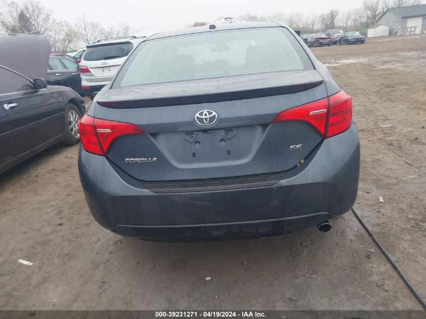 2017 Toyota Corolla Se VIN: 2T1BURHE4HC918899 Lot: 39231271