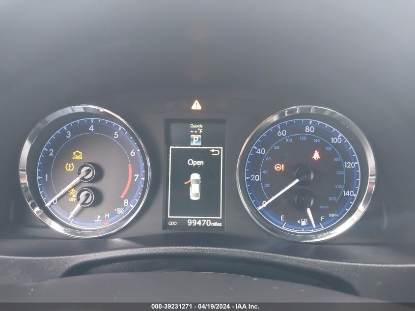 2017 Toyota Corolla Se VIN: 2T1BURHE4HC918899 Lot: 39231271