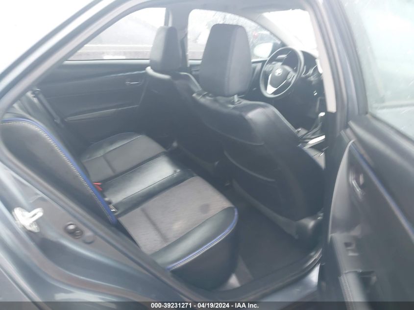 2017 Toyota Corolla Se VIN: 2T1BURHE4HC918899 Lot: 39231271