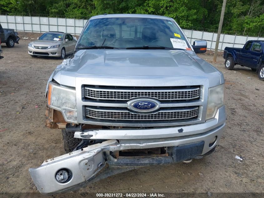 2012 Ford F-150 Platinum VIN: 1FTFW1ET9CFA39852 Lot: 39231272