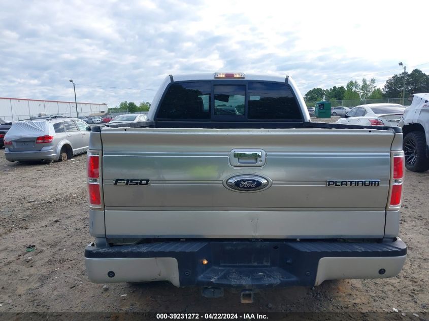 2012 Ford F-150 Platinum VIN: 1FTFW1ET9CFA39852 Lot: 39231272