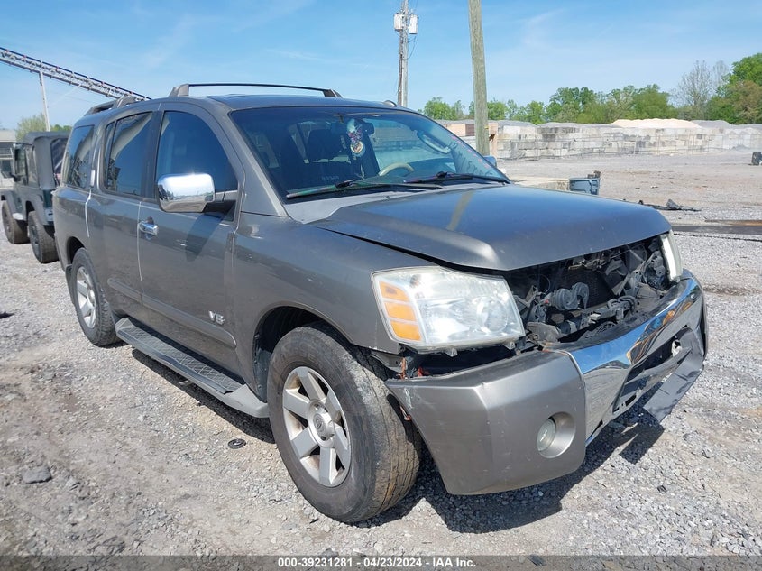 2006 Nissan Armada Le VIN: 5N1AA08A86N739882 Lot: 39231281