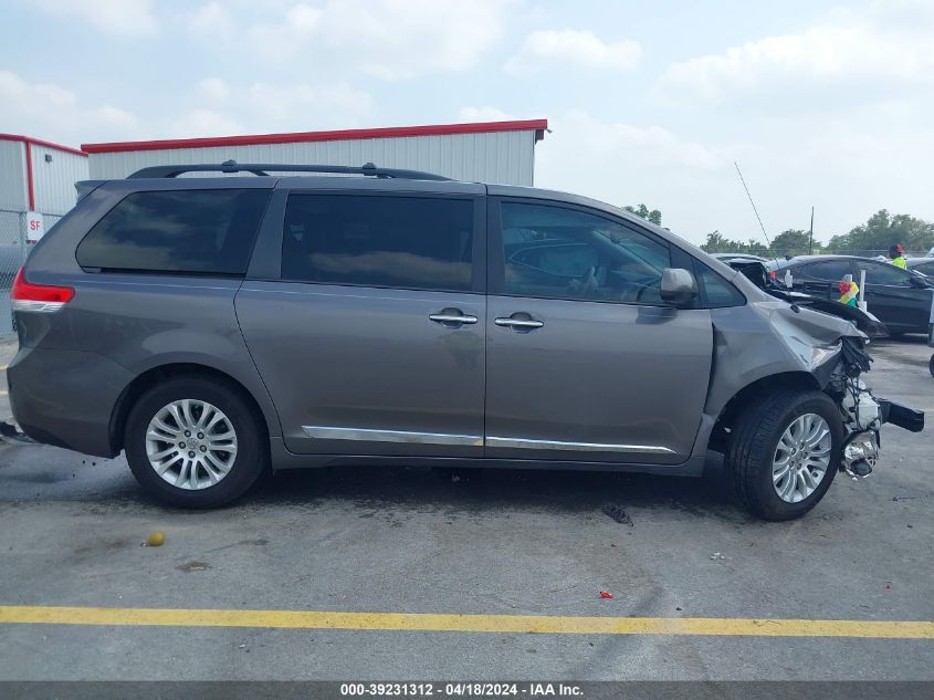 2014 Toyota Sienna Xle V6 8 Passenger VIN: 5TDYK3DC0ES429954 Lot: 39231312