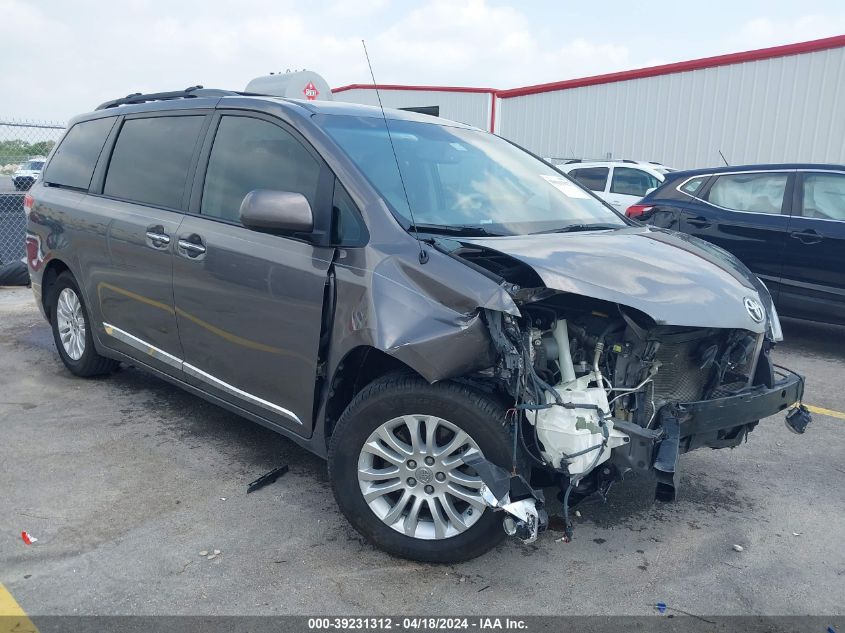 2014 Toyota Sienna Xle V6 8 Passenger VIN: 5TDYK3DC0ES429954 Lot: 39231312