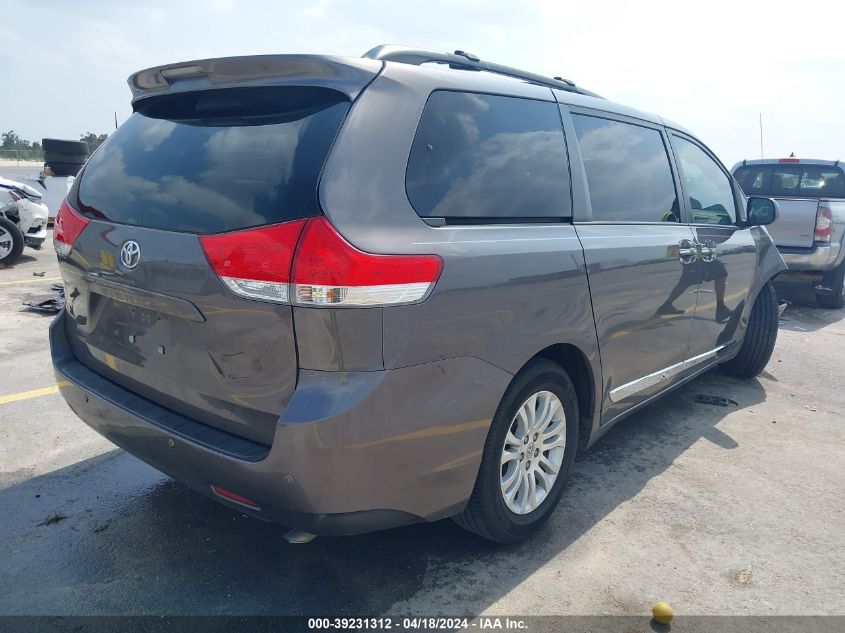 2014 Toyota Sienna Xle V6 8 Passenger VIN: 5TDYK3DC0ES429954 Lot: 39231312