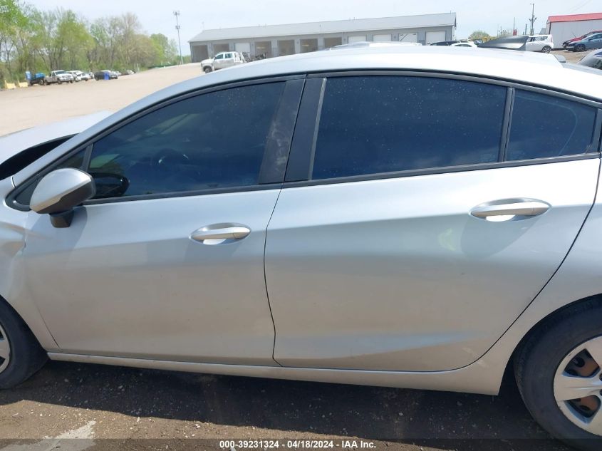 2018 Chevrolet Cruze Ls Auto VIN: 1G1BC5SM9J7231848 Lot: 30036231