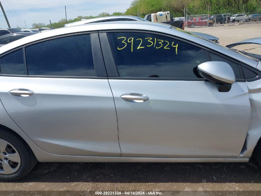 2018 Chevrolet Cruze Ls Auto VIN: 1G1BC5SM9J7231848 Lot: 30036231