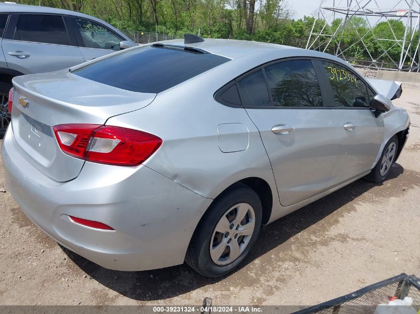 2018 Chevrolet Cruze Ls Auto VIN: 1G1BC5SM9J7231848 Lot: 30036231