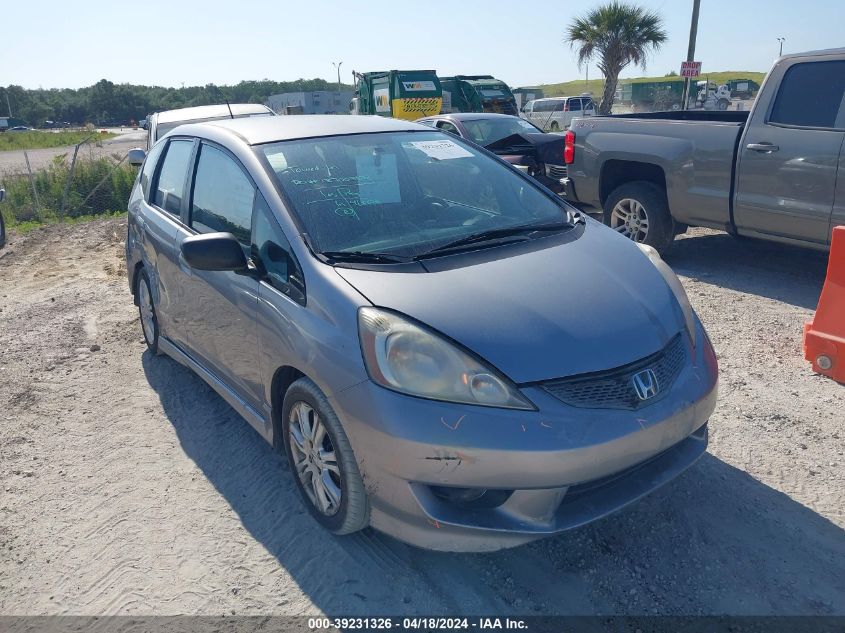 2009 Honda Fit Sport VIN: JHMGE88409S073827 Lot: 20154593