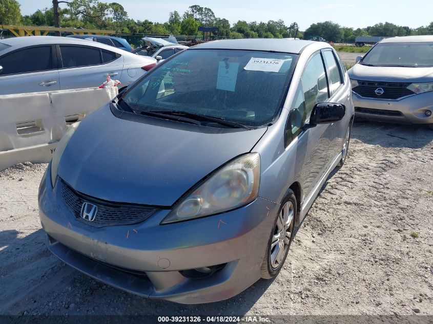 2009 Honda Fit Sport VIN: JHMGE88409S073827 Lot: 20154593