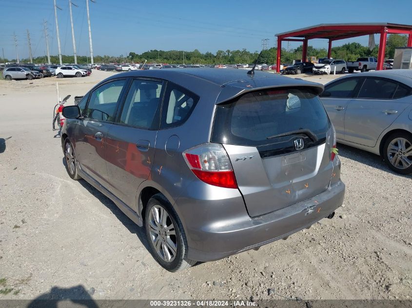 2009 Honda Fit Sport VIN: JHMGE88409S073827 Lot: 20154593