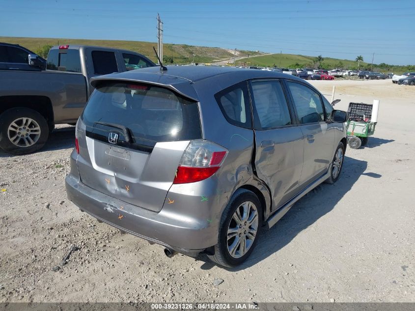 2009 Honda Fit Sport VIN: JHMGE88409S073827 Lot: 20154593