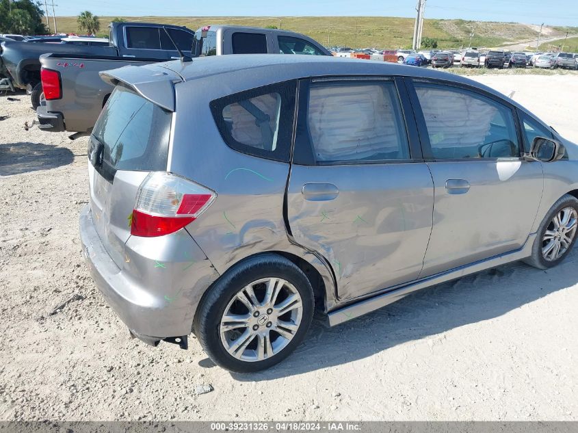 2009 Honda Fit Sport VIN: JHMGE88409S073827 Lot: 20154593