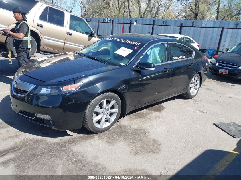 2012 Acura Tl 3.5 VIN: 19UUA8F5XCA032373 Lot: 39231327