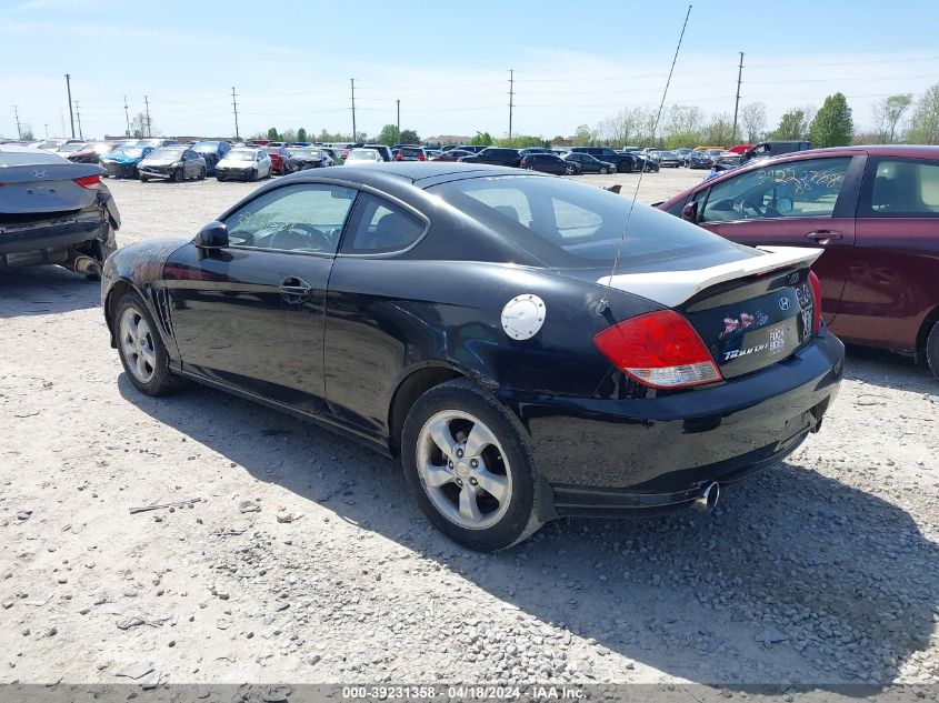 2006 Hyundai Tiburon Gs VIN: KMHHM65D26U189866 Lot: 39231358