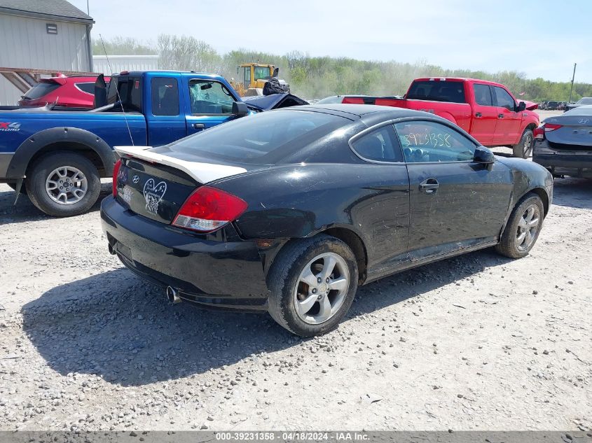 2006 Hyundai Tiburon Gs VIN: KMHHM65D26U189866 Lot: 39231358