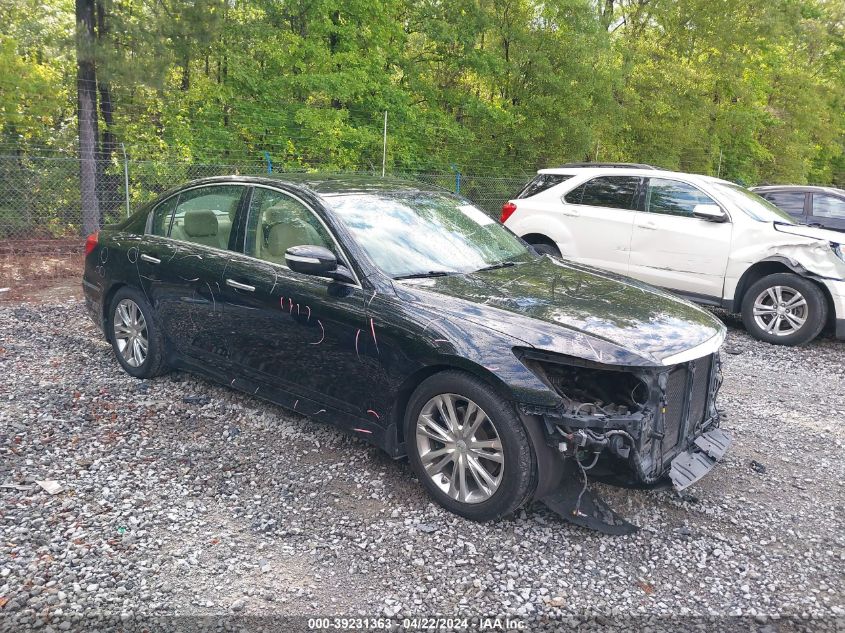 2013 Hyundai Genesis 3.8 VIN: KMHGC4DD2DU251946 Lot: 39231363